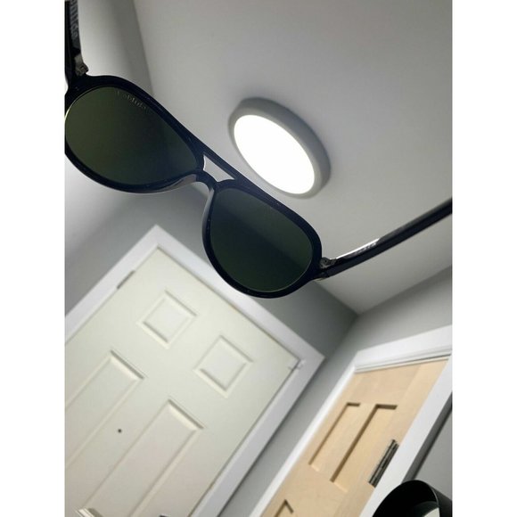Childe Eyewear DELETE Plant-Based Green Polarized Black Sunglasses Excellent main image 6